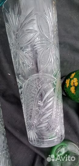 Хрустальная ваза