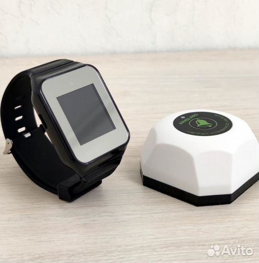 Беспроводная система/кнопка вызова официанта часы