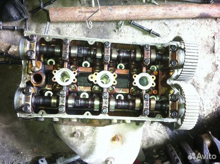 Гбц правая Mitsubishi dohc 6A13