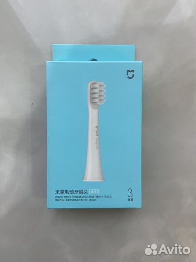 Зубная щетка xiaomi 3 шт насадка