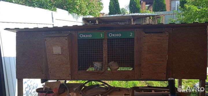 Клетка для кролика большая