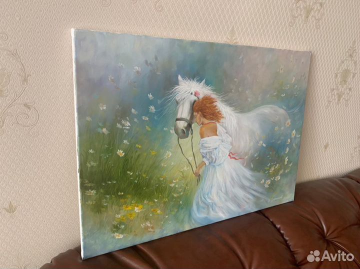 Девушка с лошадью