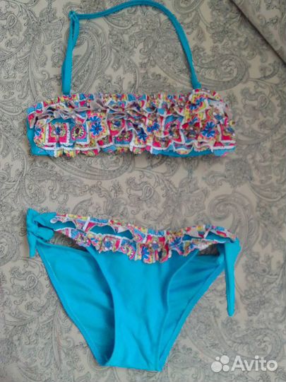 Детский купальник для девочки 7 - 8