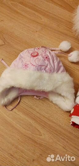 Шапка зимняя детская для девочки