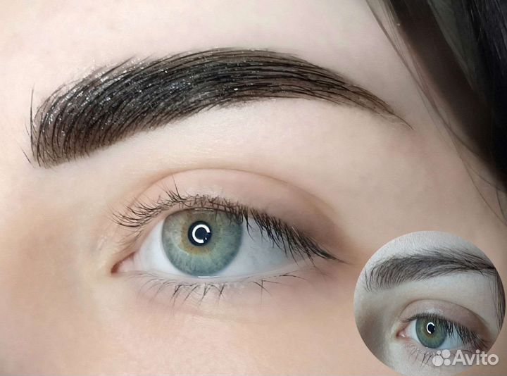 Оформление бровей