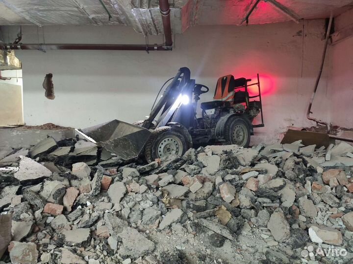 Минипогрузчик, минитрактор, гидроклин, ямобур