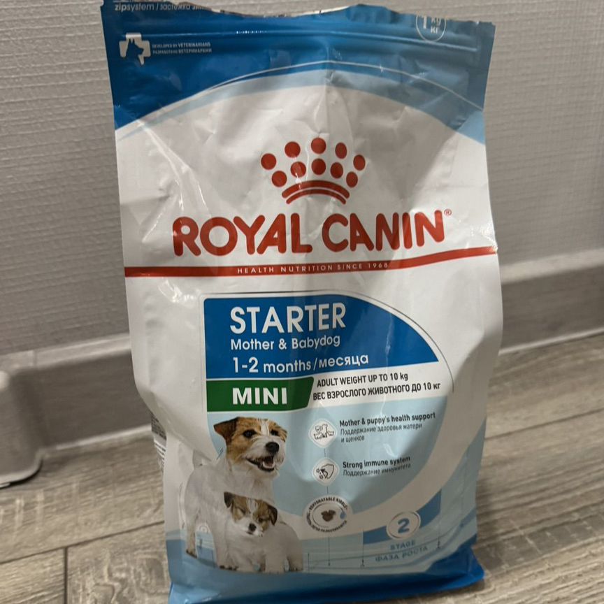 Корм для собак royal canin 1кг starter