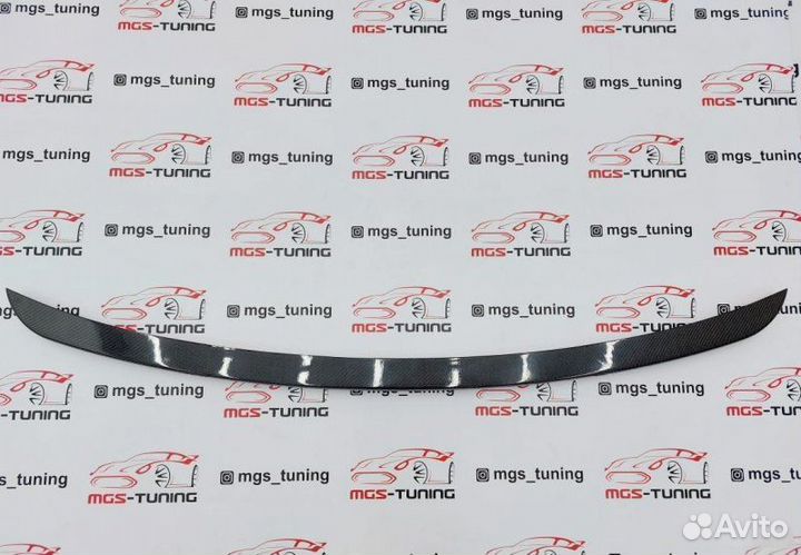 Спойлер на крышку багажника BMW X5 G05 Карбон