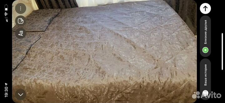 Комплект покрывало с чехлами для подушки