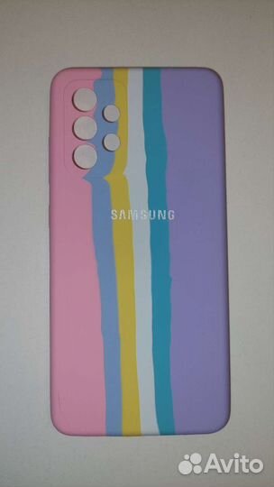 Чехол на samsung а52 розовый