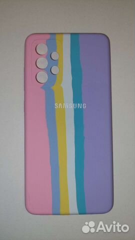Чехол на samsung а52 розовый