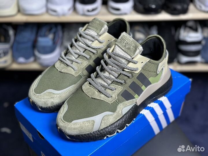 Кроссовки Adidas nite jogger khaki 41-45