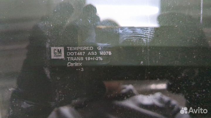 Стекло боковой двери Hummer H2, 2004