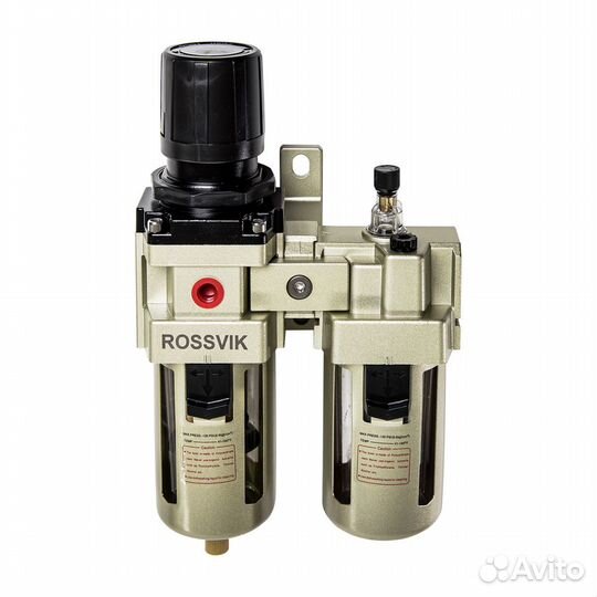 Фильтр регулятор с манометром + лубрикатор 1/2