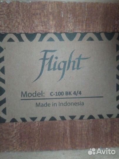 Классическая гитара Flight C-100 4/4 Black