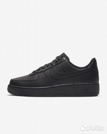 Кроссовки nike air force 1 black