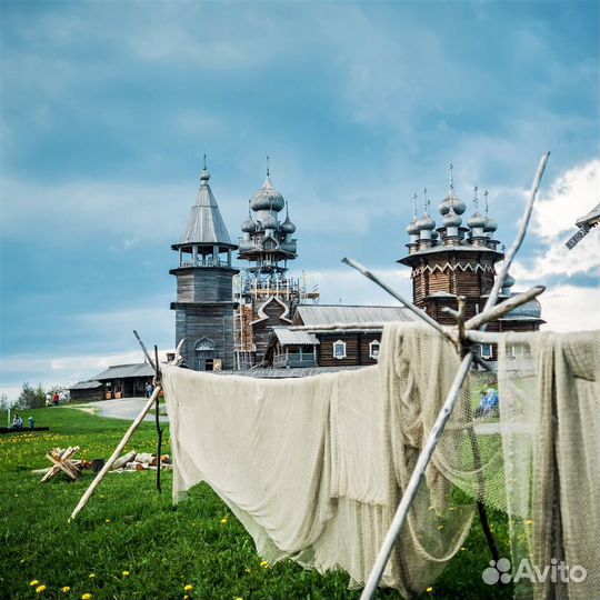 Тур 2 дня в Карелию: парк Рускеала и остров Кижи