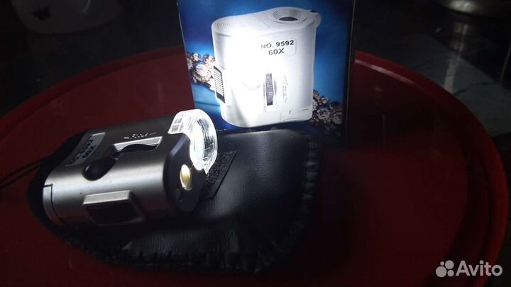 Микроскоп mini 60 Х с подсветкой