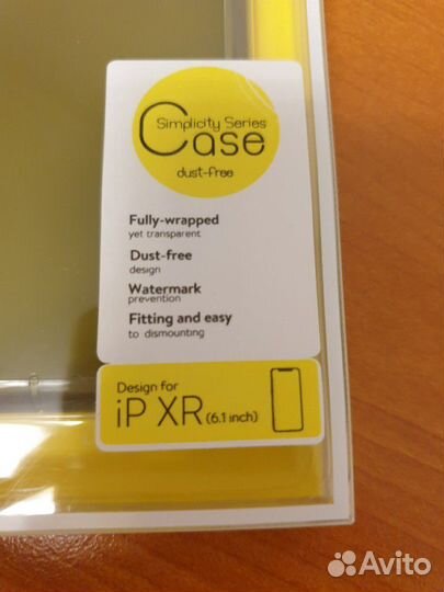 Чехол на iPhone XR
