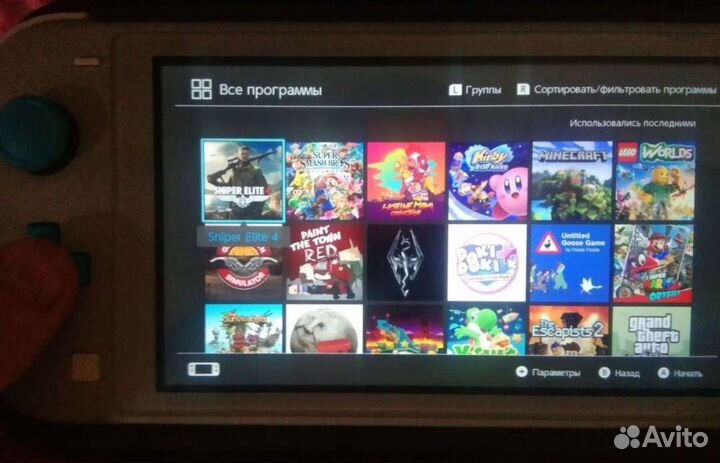 Nintendo switch lite прошитая 256
