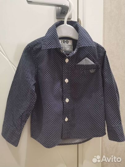 Рубашка на мальчика 86