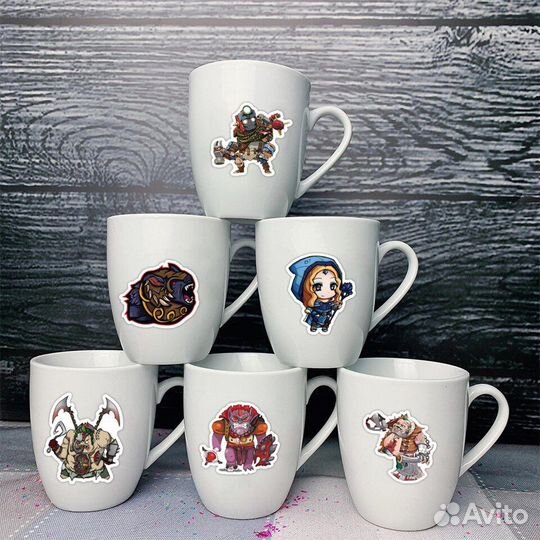 Наклейки dota 2