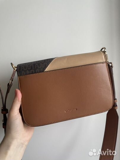 Сумка натуральная кожа коричневая