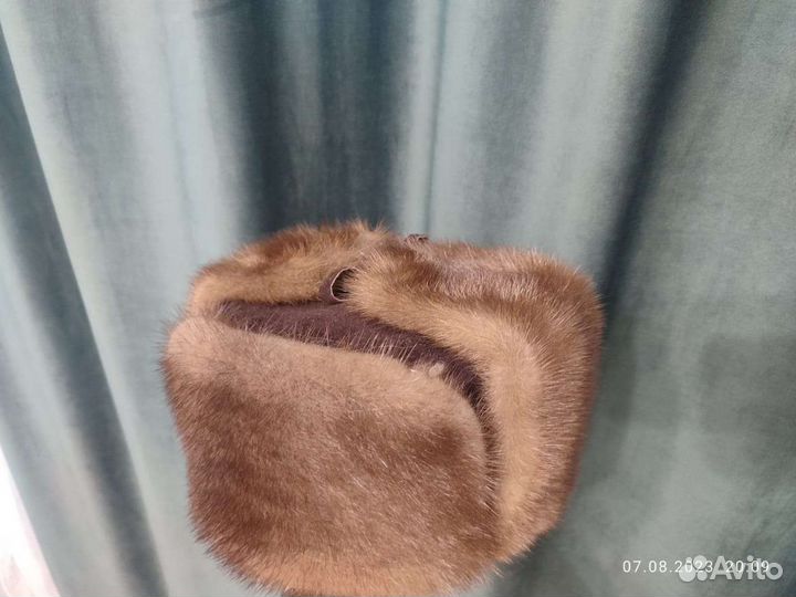 Шапка норковая женская