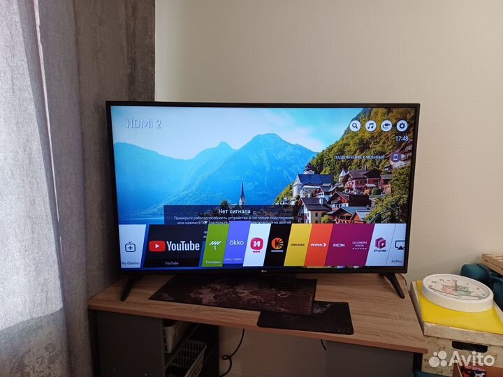 Телевизор SMART tv 49 lguk6200pla