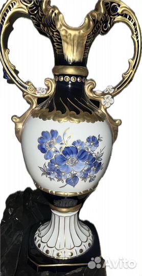 Ваза напольная амфора Royal dux Bohemia