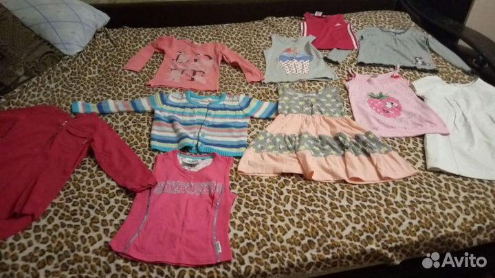 Вещи пакетом на девочку (24шт)
