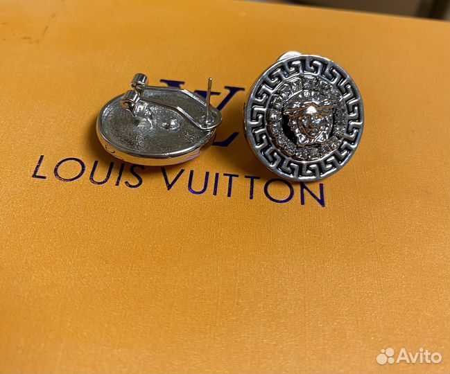 Серьги versace