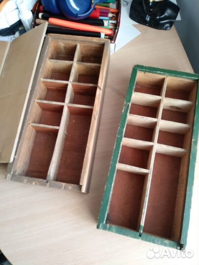 Винтажные ящички под переделку