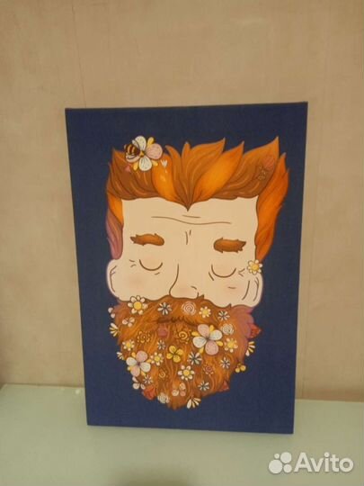 Картина печать на холсте