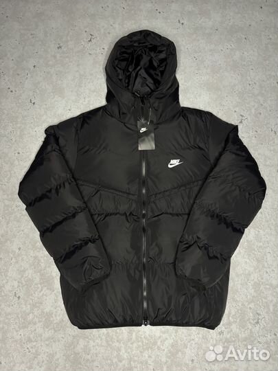 Пуховик nike storm fit windrunner