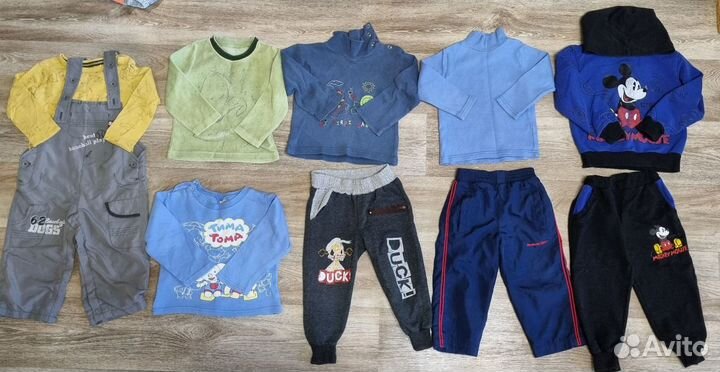 Вещи пакетом одежда для мальчика 80-92