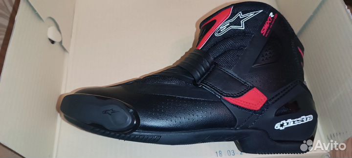 Новые Мотоботинки alpinestars SMX-1 R v2