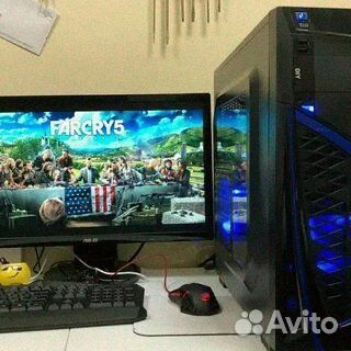 Игровой Пк I7 Мощный Полный Комплект гар