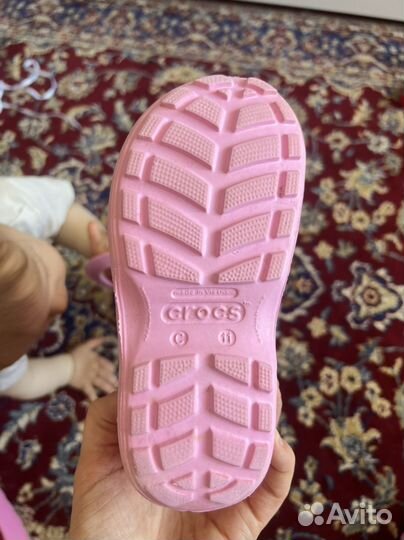 Сапоги резиновые детские Crocs р. С11