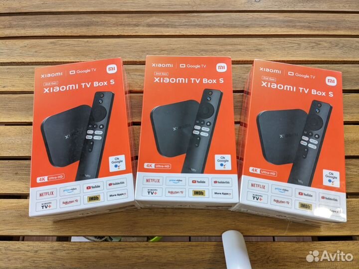 Тв приставка Xiaomi Mi box S второго поколения