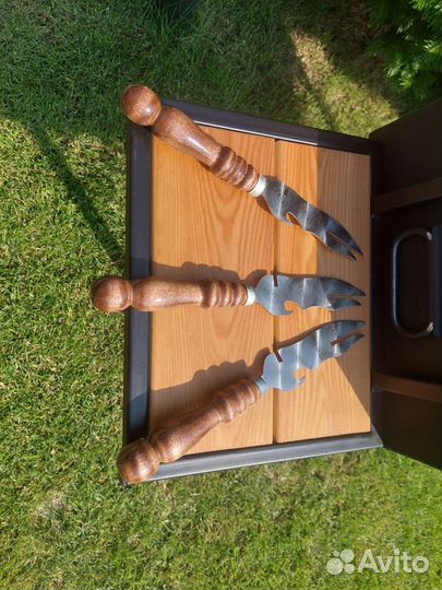 Нож-вилка для снятия мяса