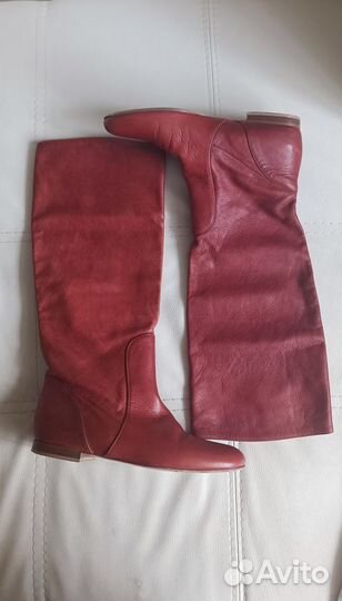 Сапоги женские 36 размер натуральная кожа