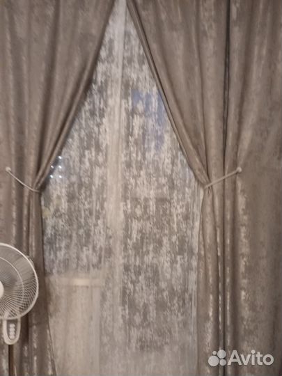 Комплект шторы и тюль бу