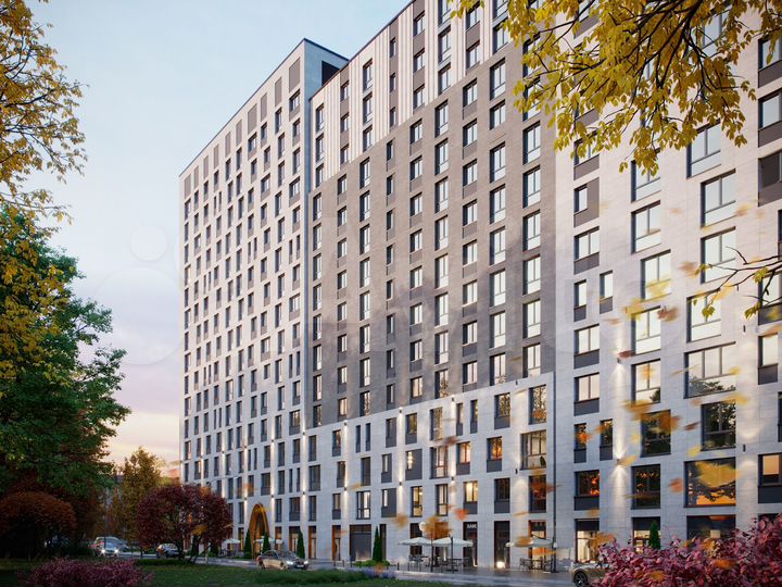 2-к. квартира, 58 м², 13/16 эт.