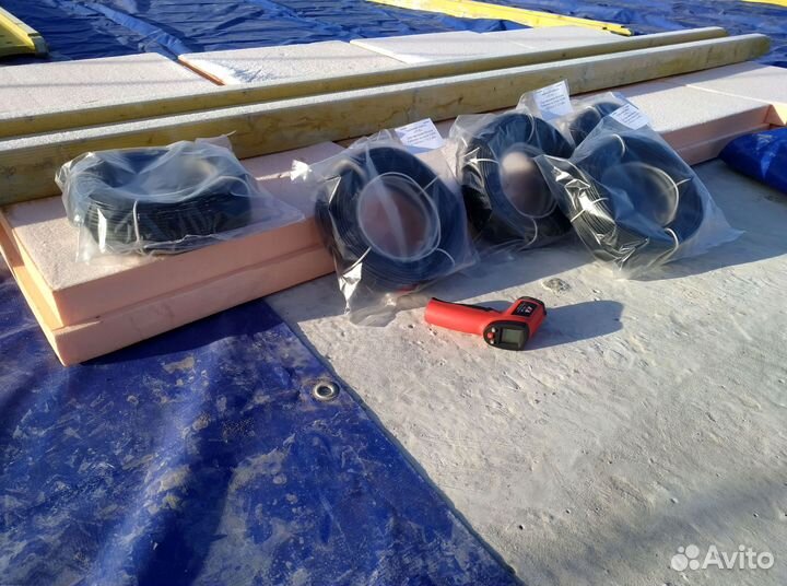 Греющий кабель для бетона