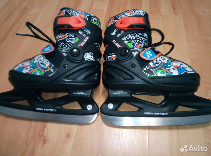 Коньки nordway раздвижные р-р26-31