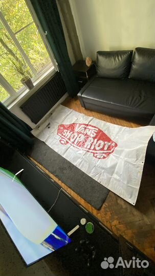 Vans Riot Shop - баннер 240х110см с люверсами