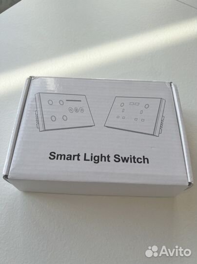 Умный сенсорный настенный выключатель с Wi-Fi