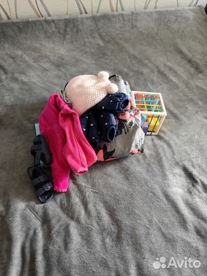 Вещи пакетом для девочки 86 92