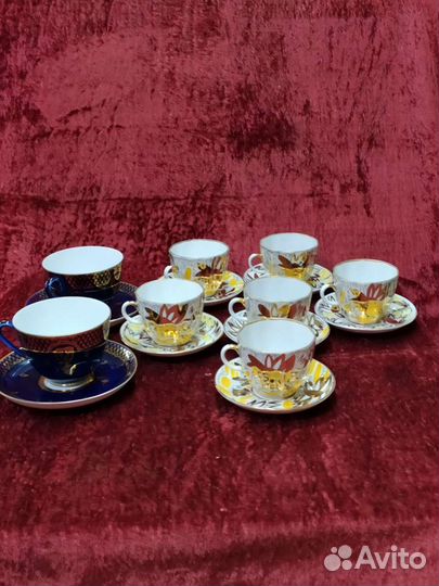 Фарфоровая Чайная Пара 